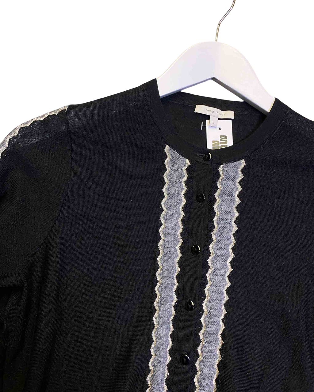 Size S | Anna Thomas Wool Silk Cardigan