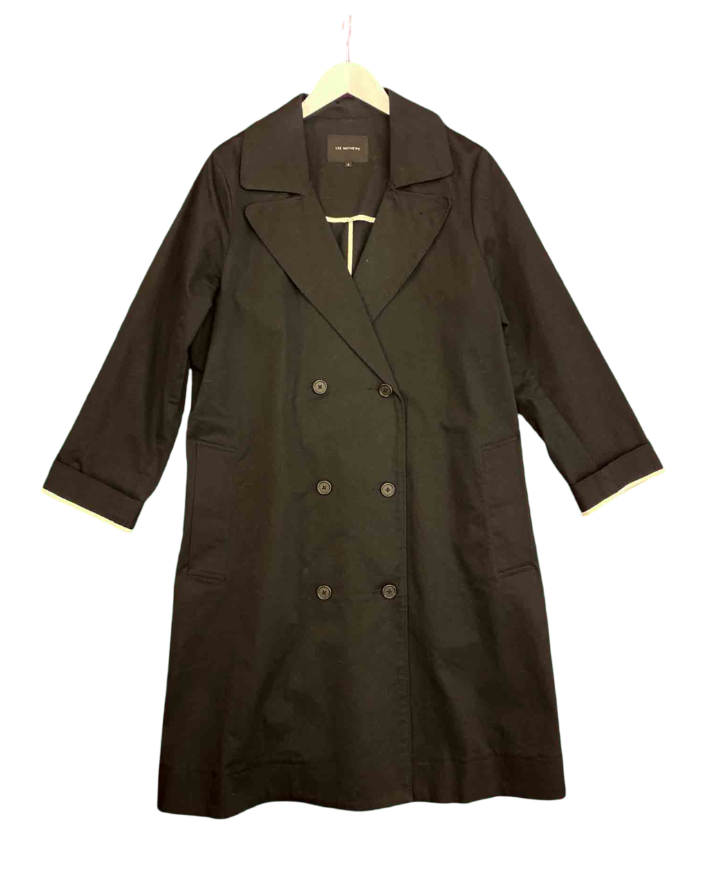 Size M | Lee Mathews Cotton Trench Coat
