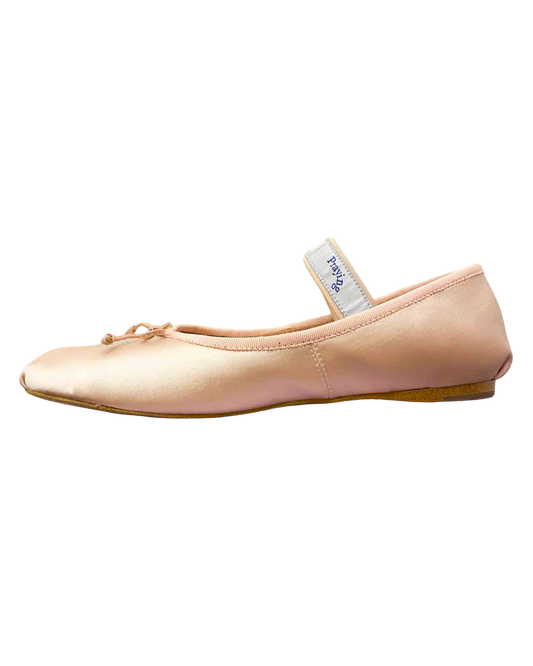 Size 38 | Praying Satin Ballet Flats