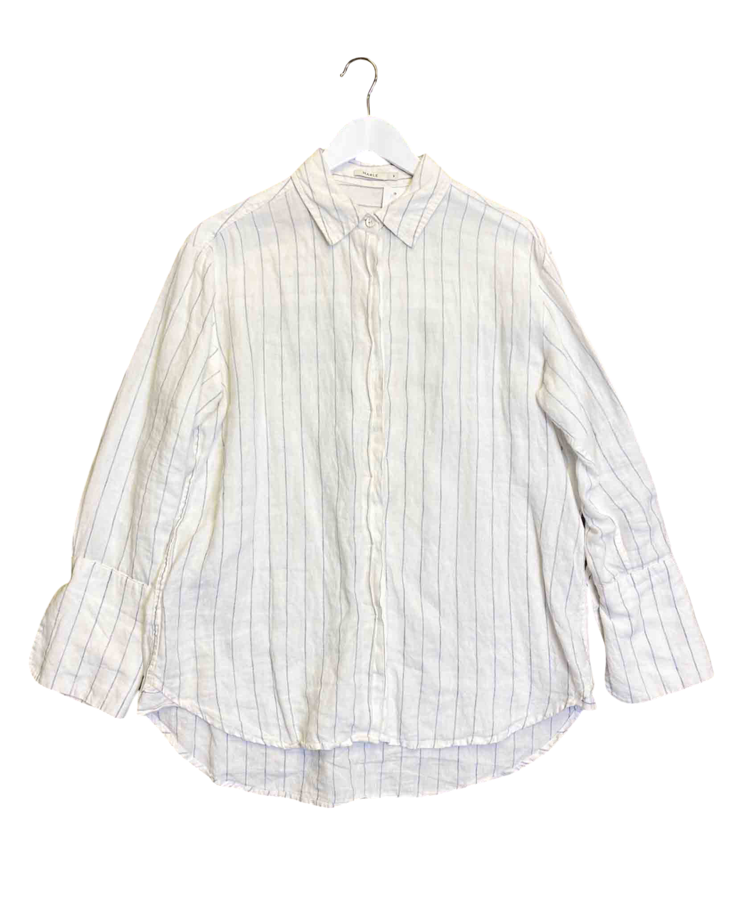 Size 6 | Marle Striped Linen Shirt