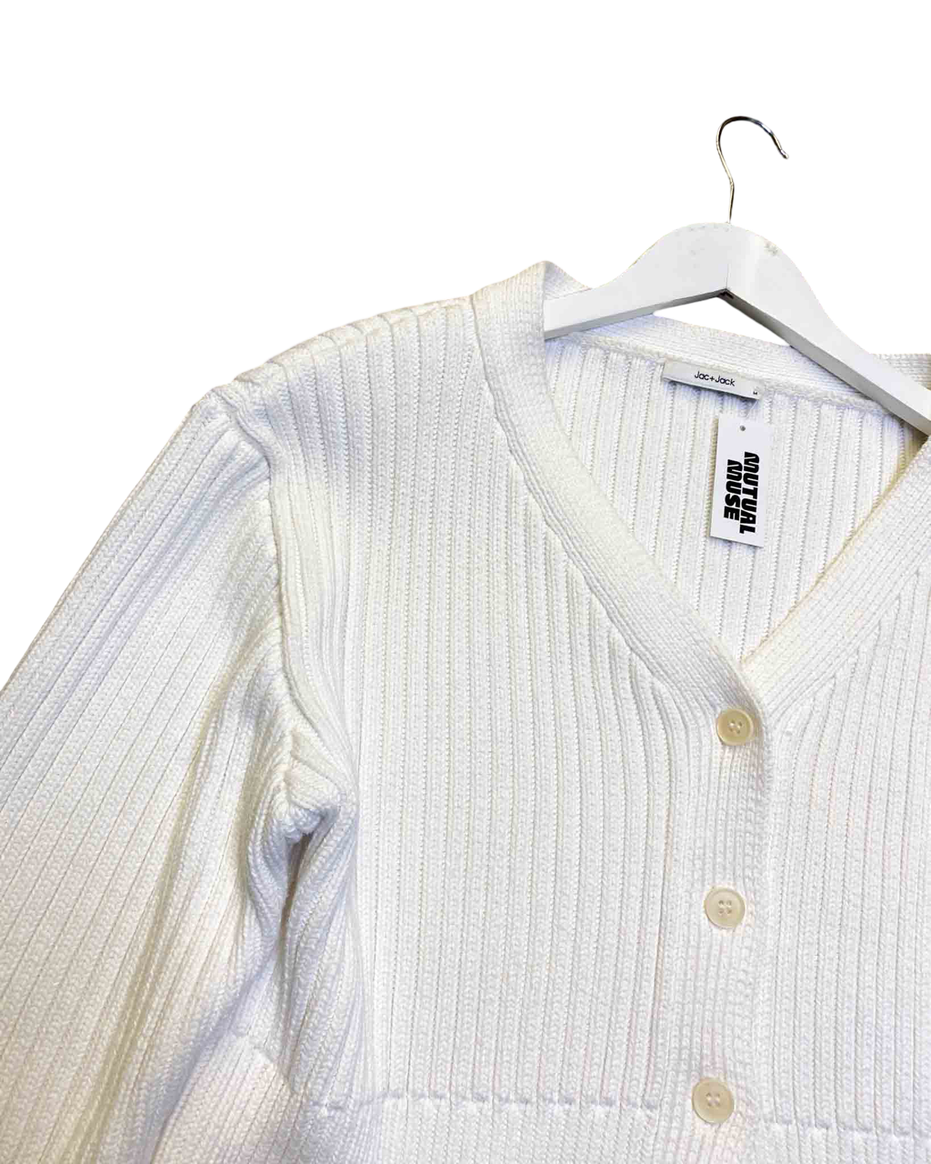 Size M | Jac+Jack Cotton Cardigan