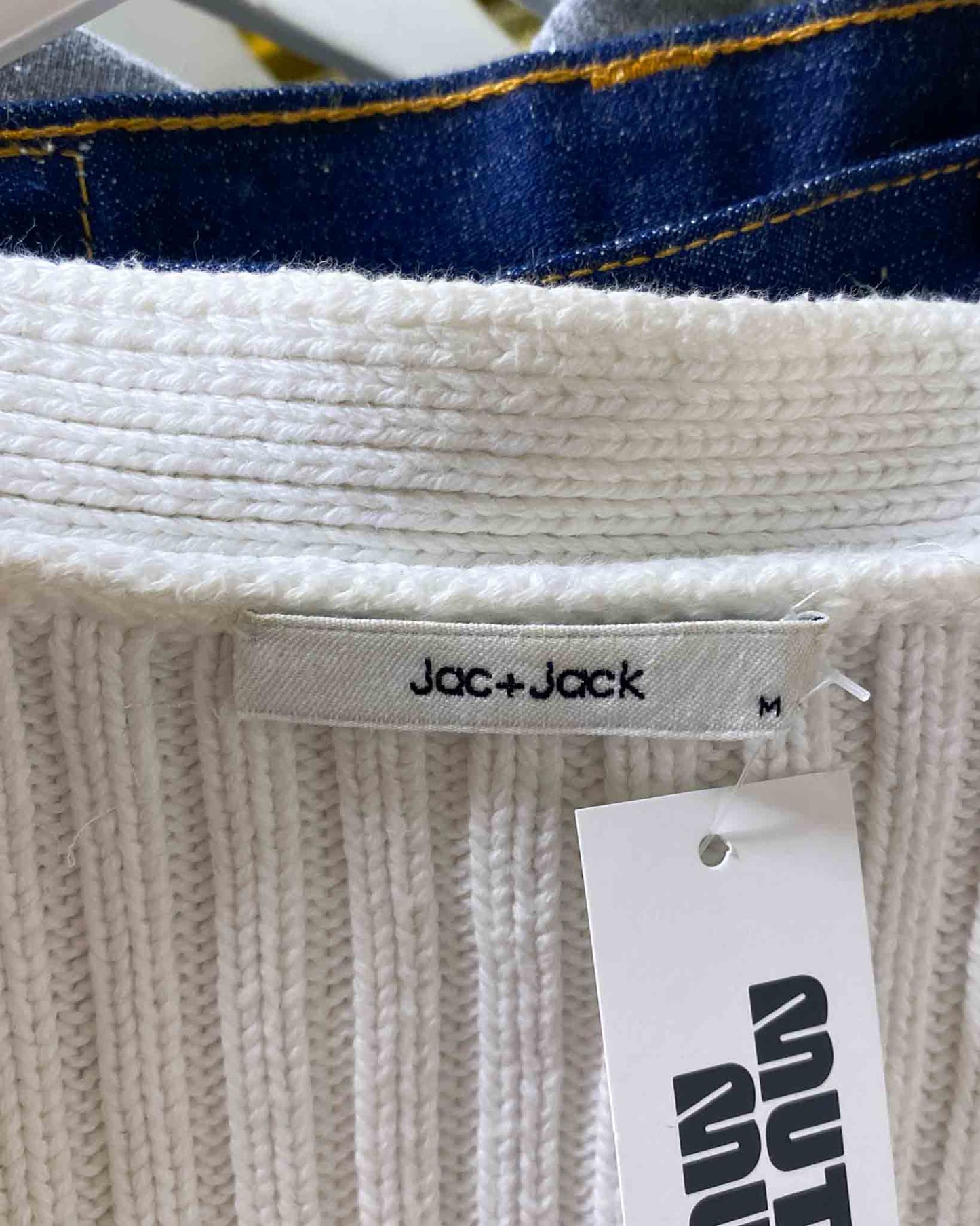 Size M | Jac+Jack Cotton Cardigan