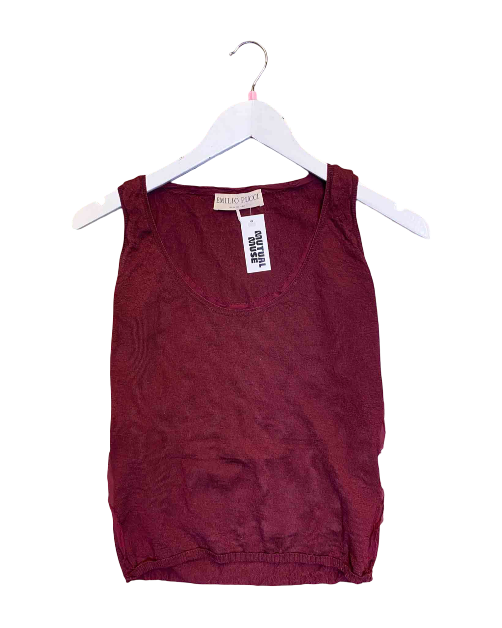 Size XS | Emilio Pucci Linen and Silk Tank Top