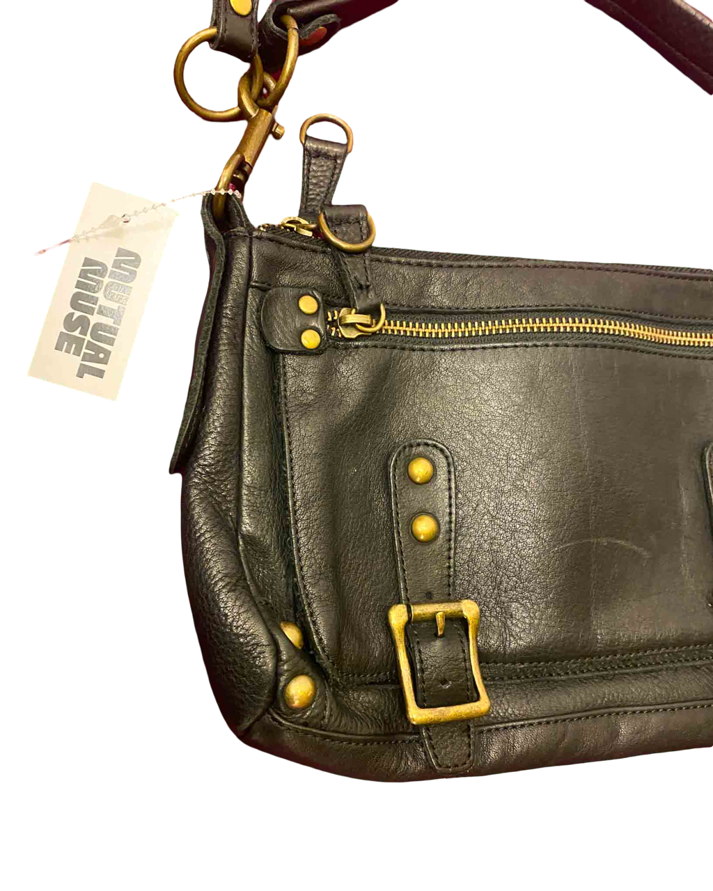 Bisonte Leather Crossbody Bag