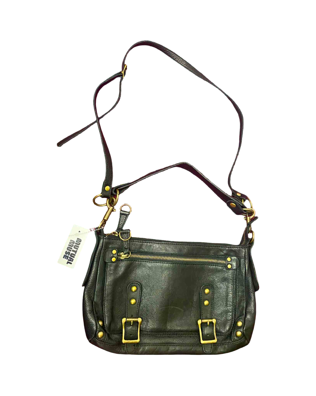 Bisonte Leather Crossbody Bag