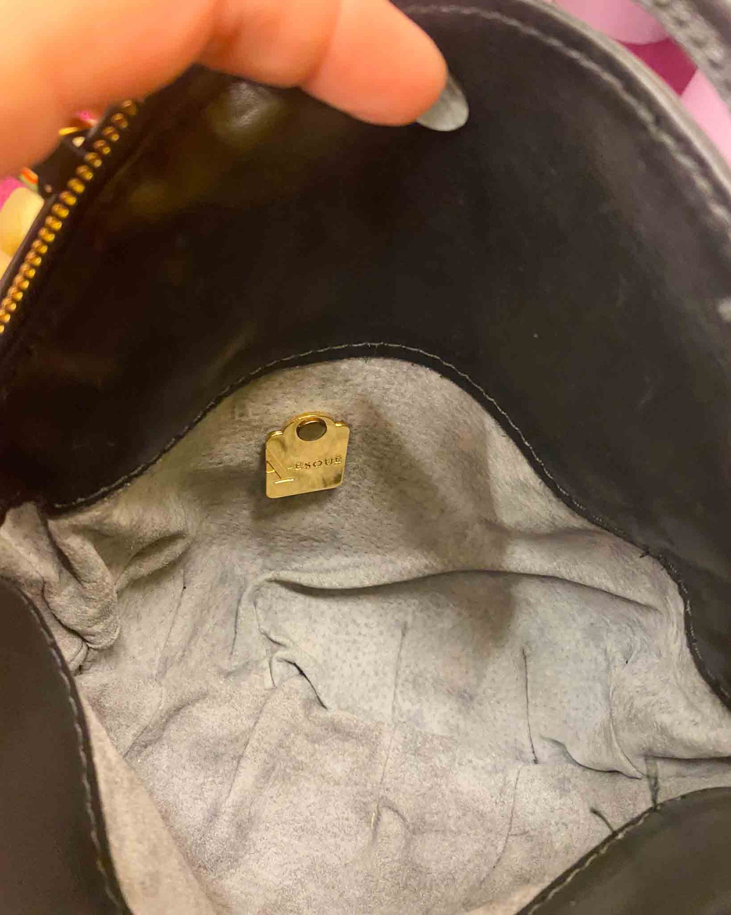A-Esque Leather Hand Bag
