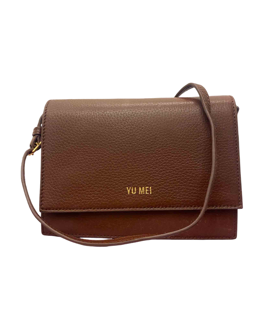 Yui Mei Leather Crossbody Bag