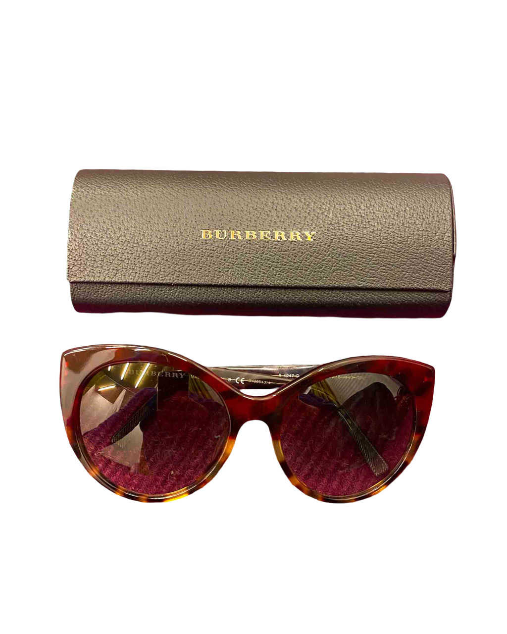 Burberry Tortoiseshell Sunglasses