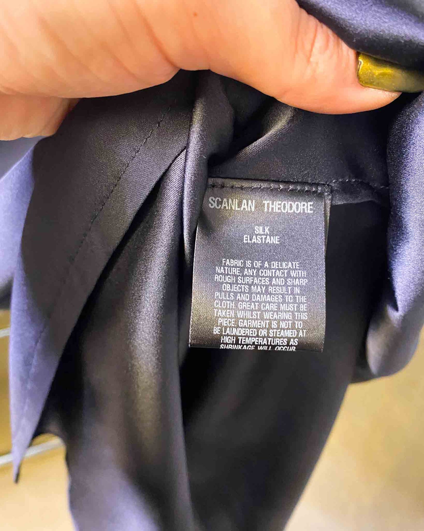 Size 8 | Scanlan Theodore Strapless Silk Dress