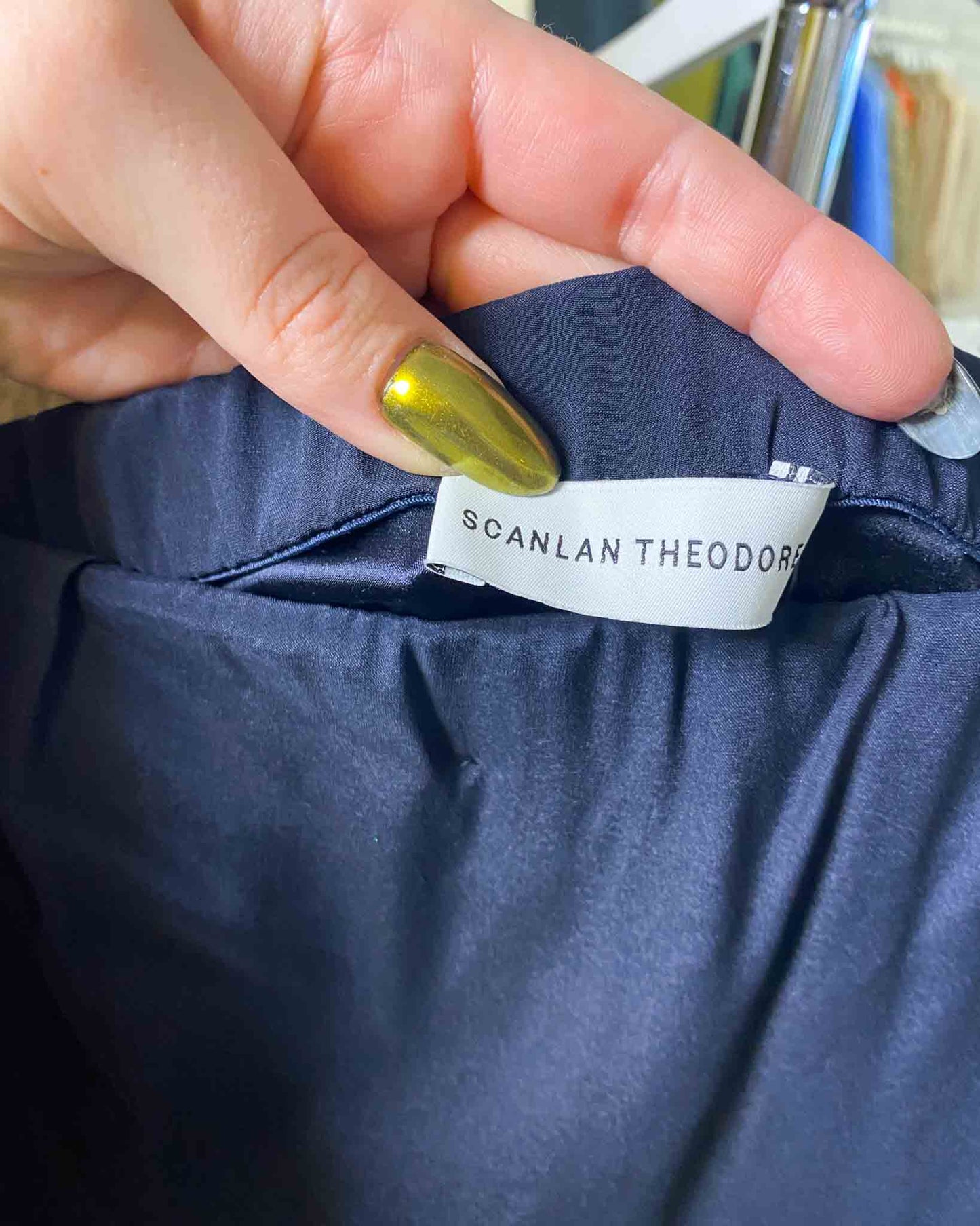 Size 8 | Scanlan Theodore Strapless Silk Dress