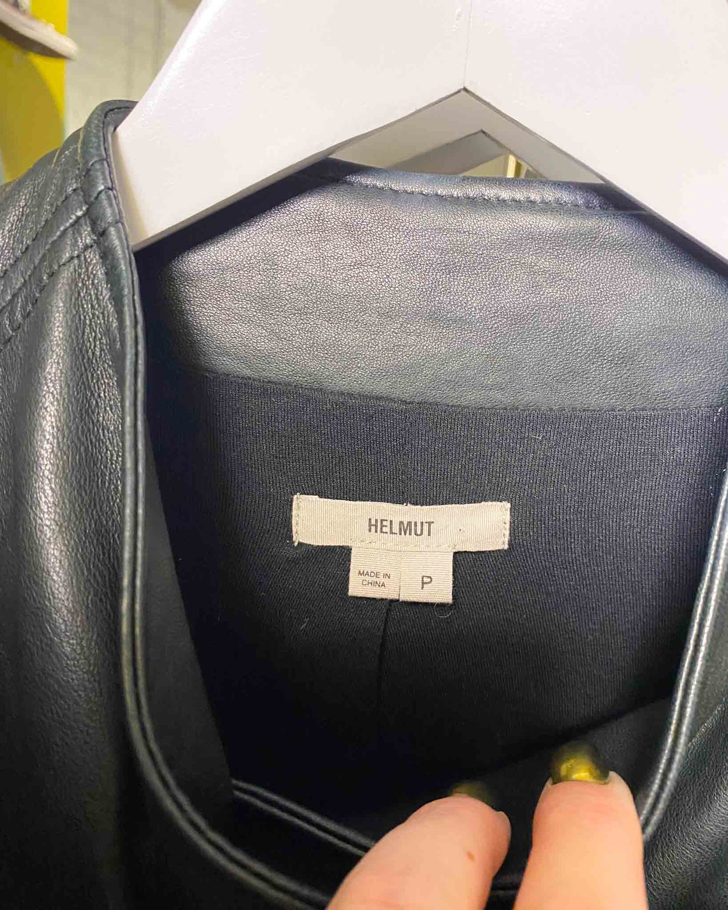 Size 6 | Helmut Lang Leather Jacket