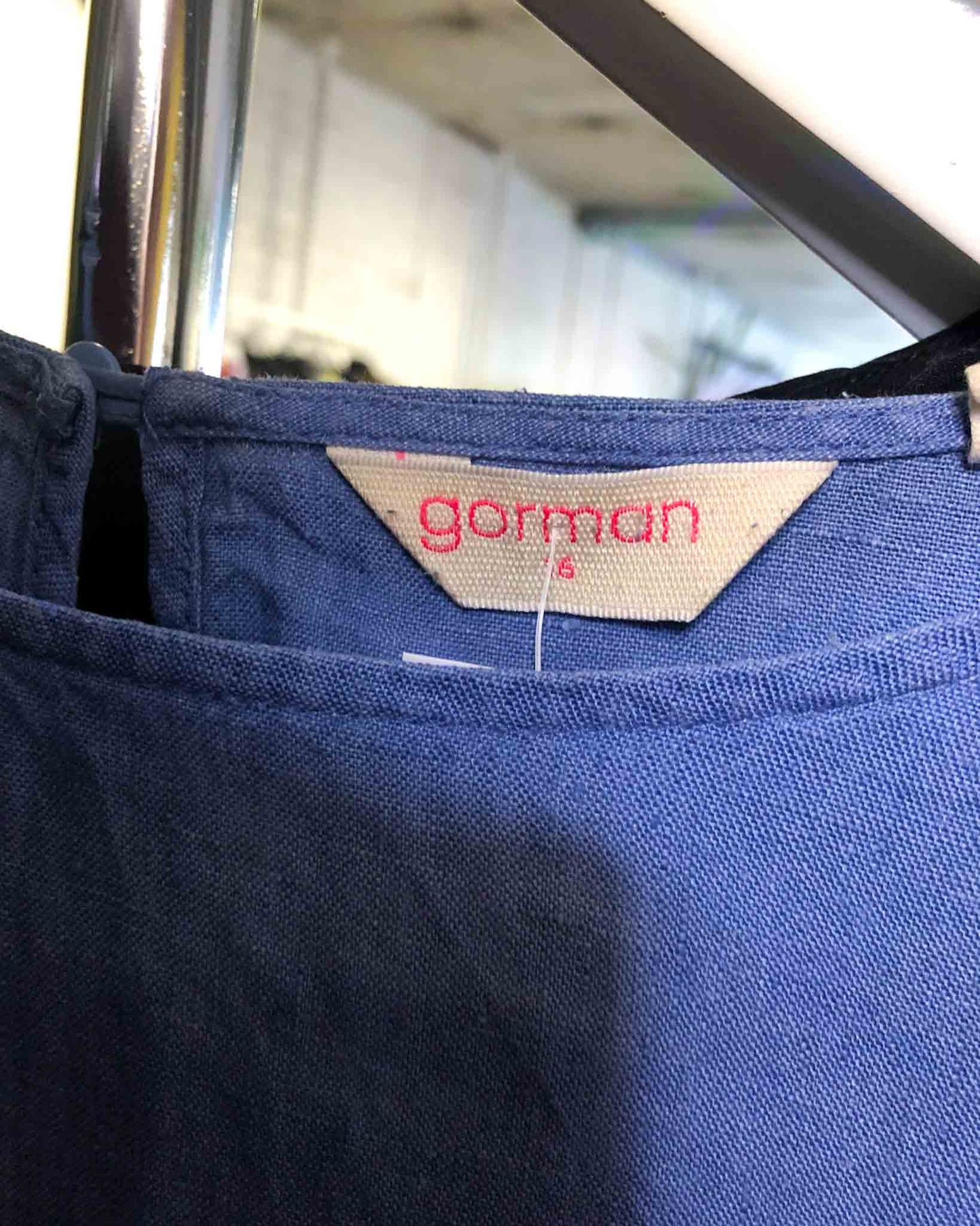 Size 16 | Gorman Tiered Linen Mini Dress