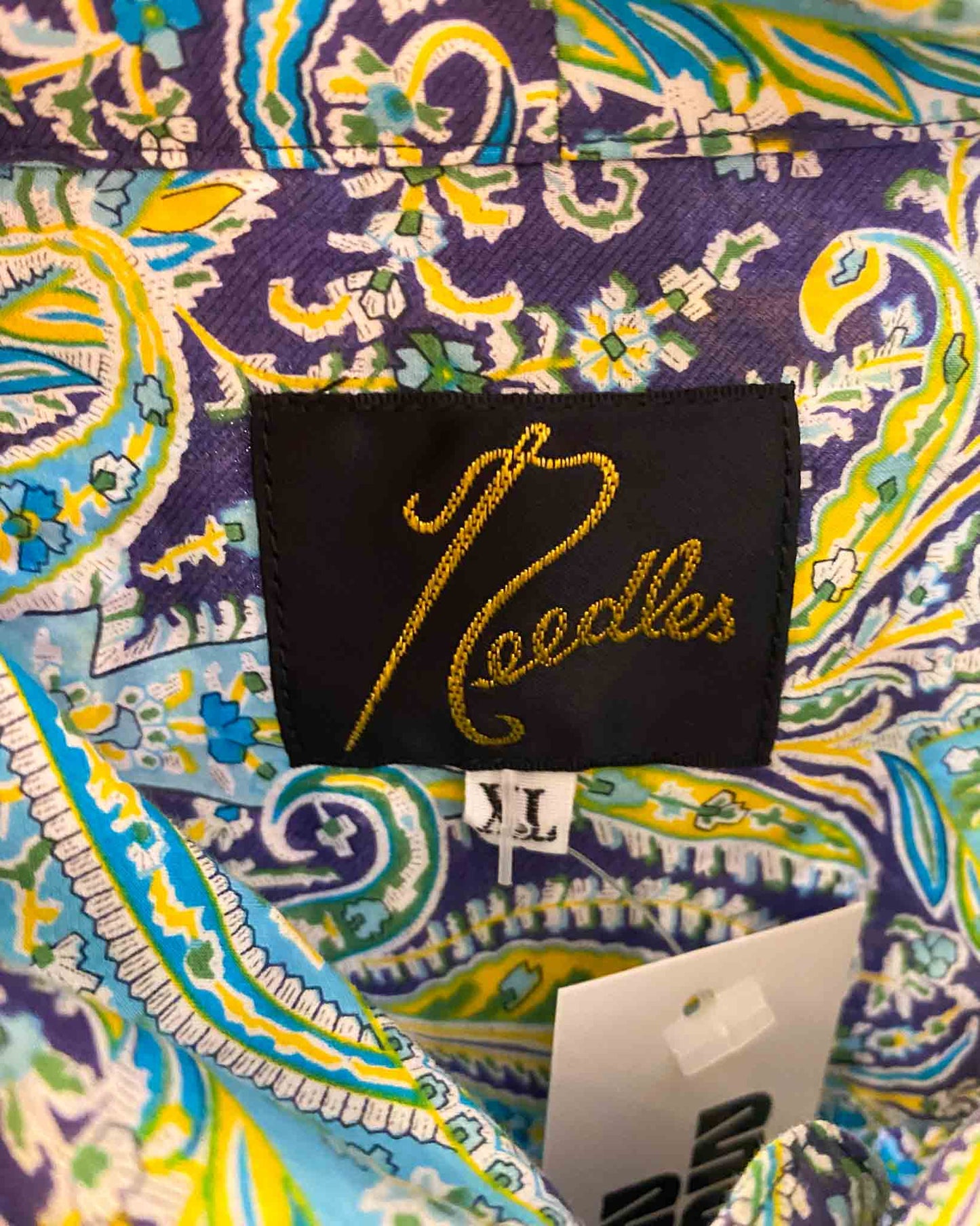 Size XL | Needles Cotton Paisley Shirt