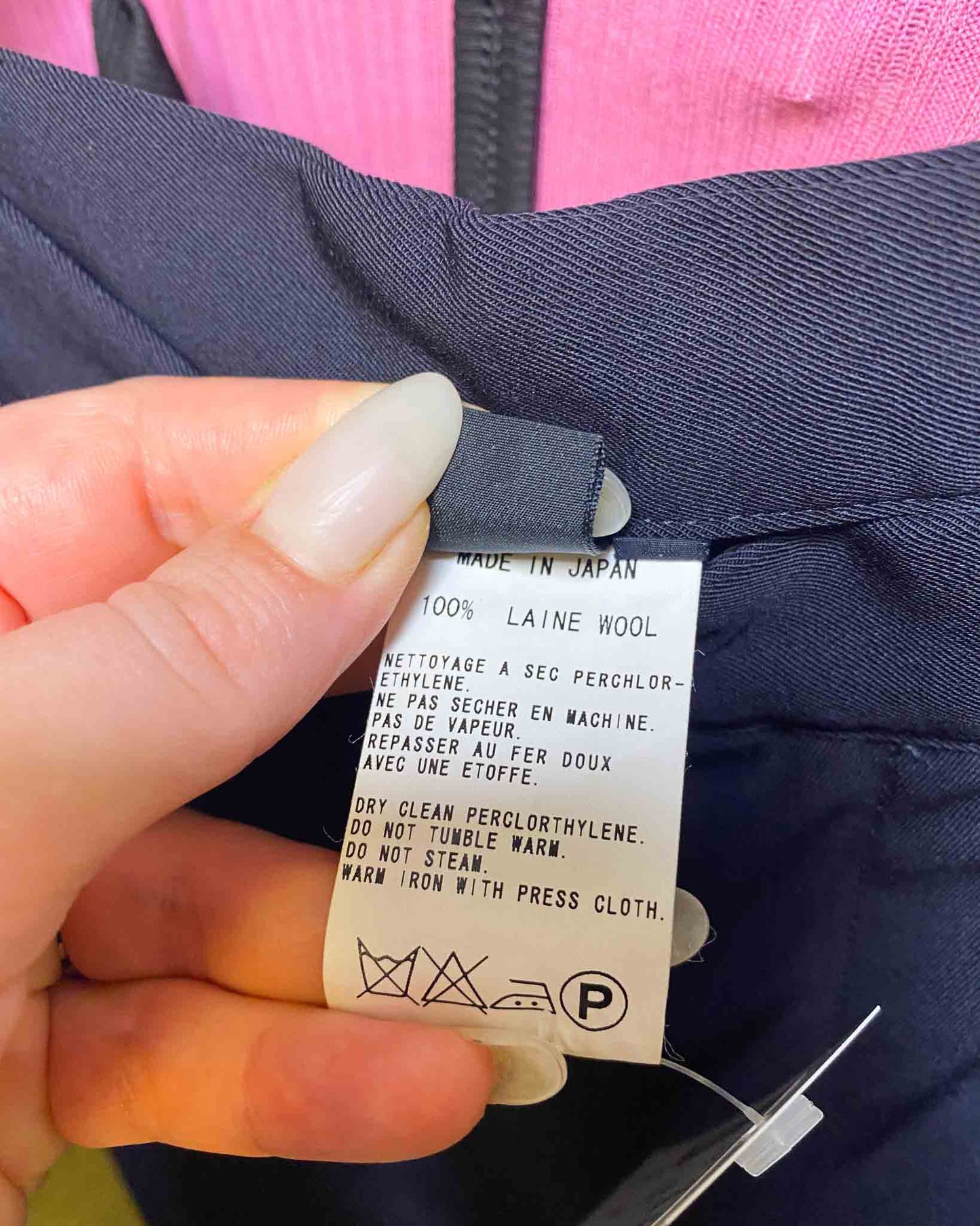 Size 28 | Y's Yohji Yamamoto Fine Wool Pants