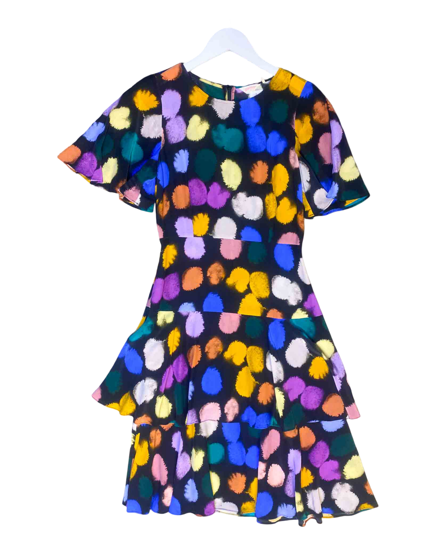 Size 6 | Gorman Silk Spotted Midi Dress