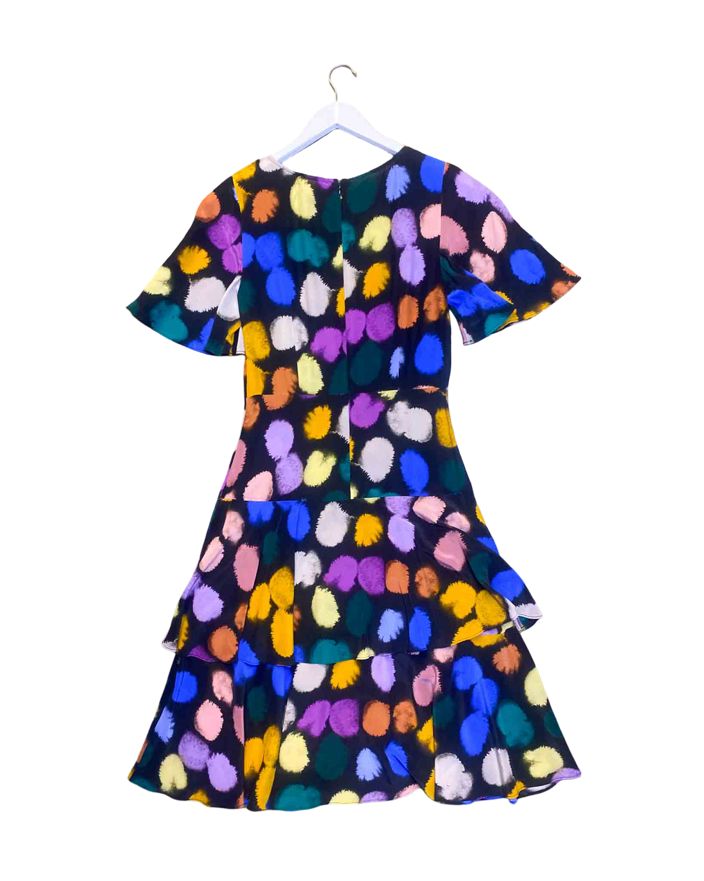 Size 6 | Gorman Silk Spotted Midi Dress