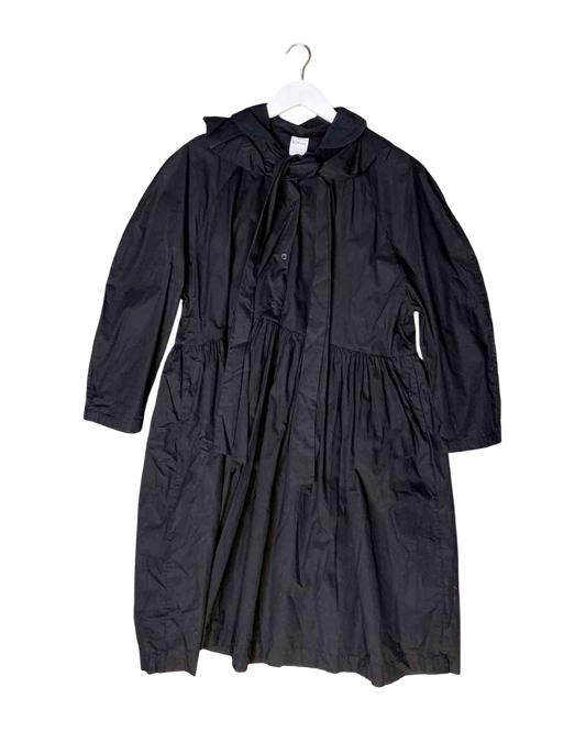 Size S | Kowtow Oversized Frilly Collar Midi Dress