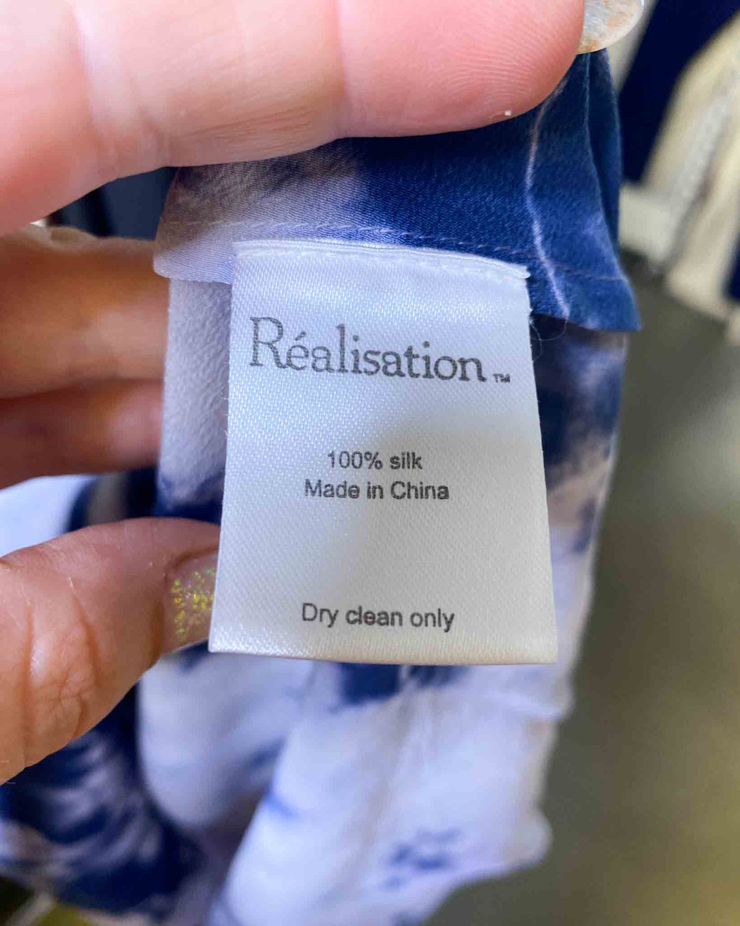 Size M | Réalisation Silk Tie Dye Mini Dress