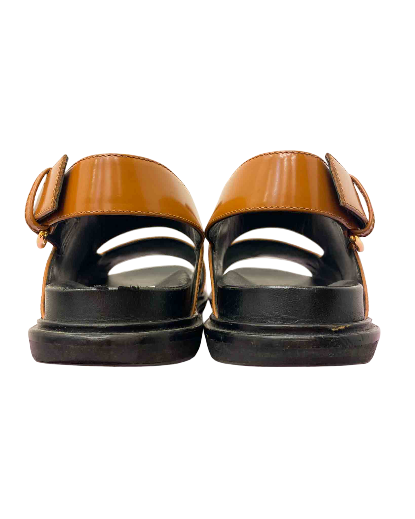 Size 40 | Marni Patent Fusbet Sandals