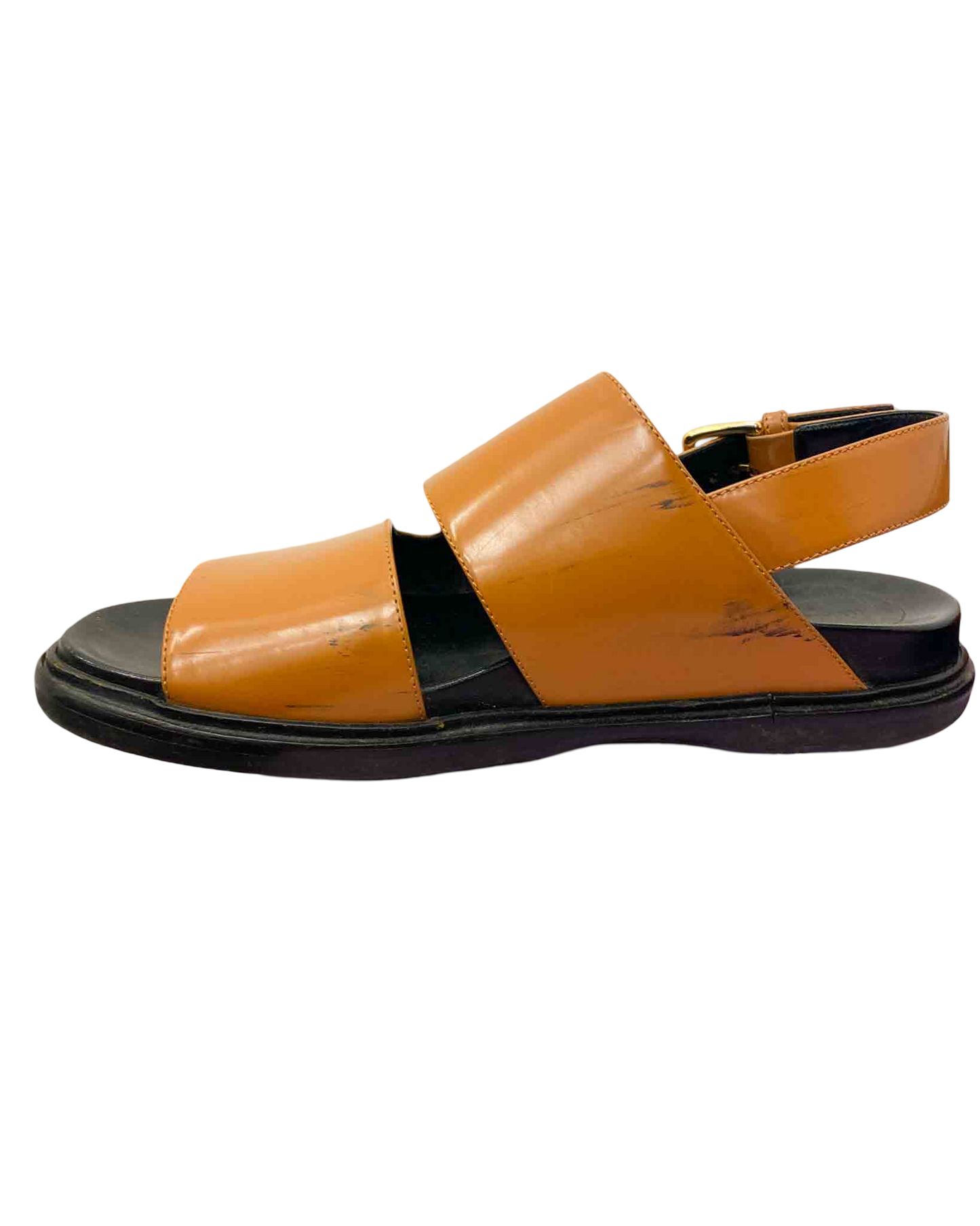 Size 40 | Marni Patent Fusbet Sandals