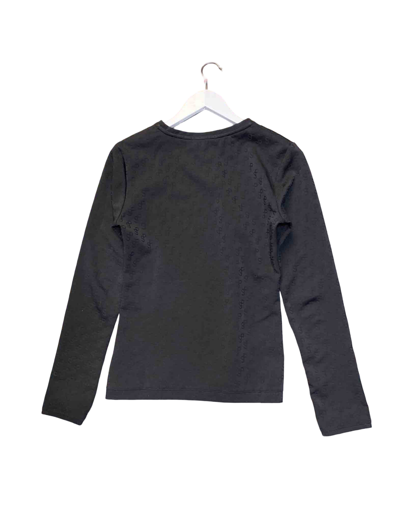 Size 2 (M) | Saks Potts Monogrammed Long Sleeve Top