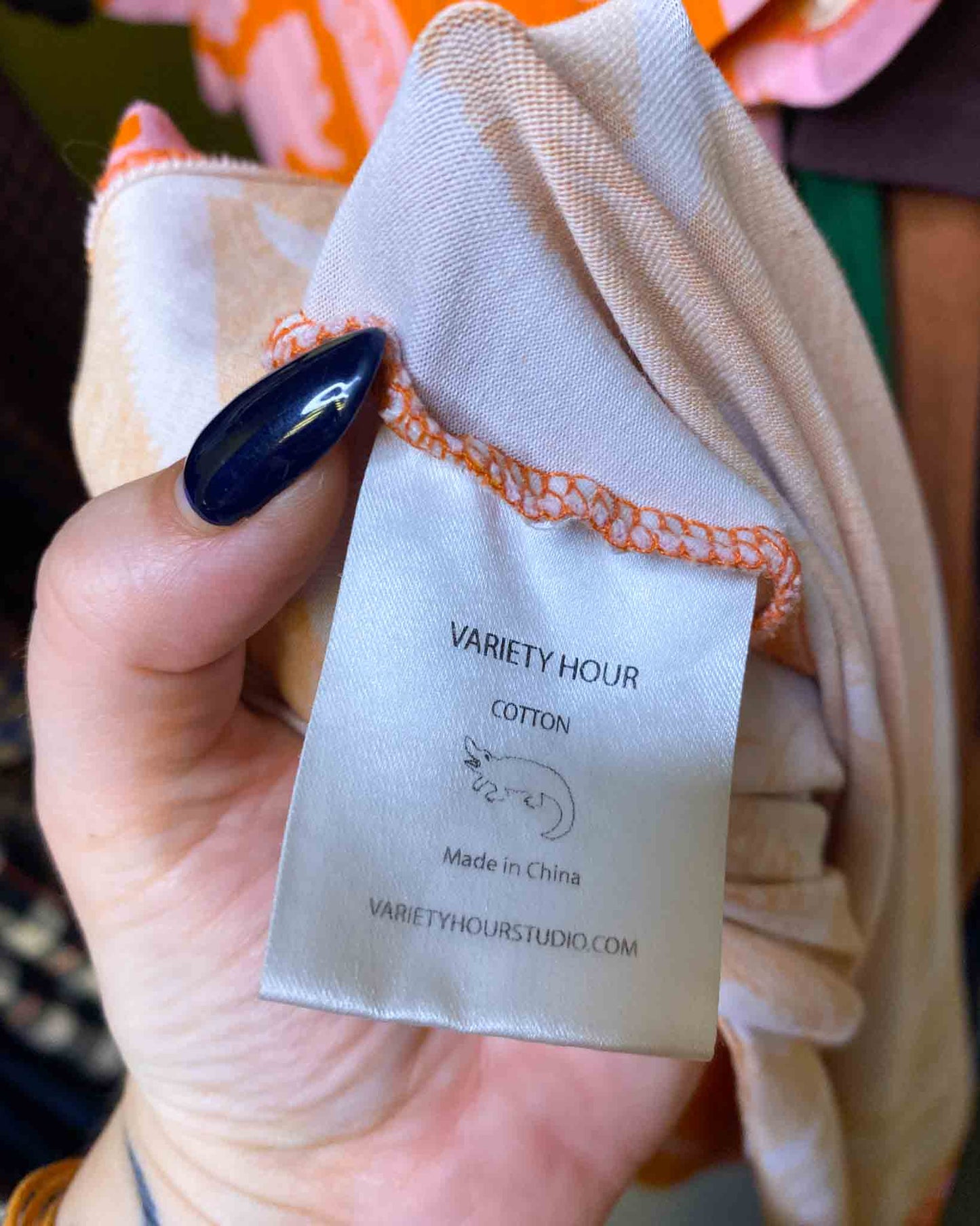 Size S | Variety Hour Printed Cotton Jersey Dress