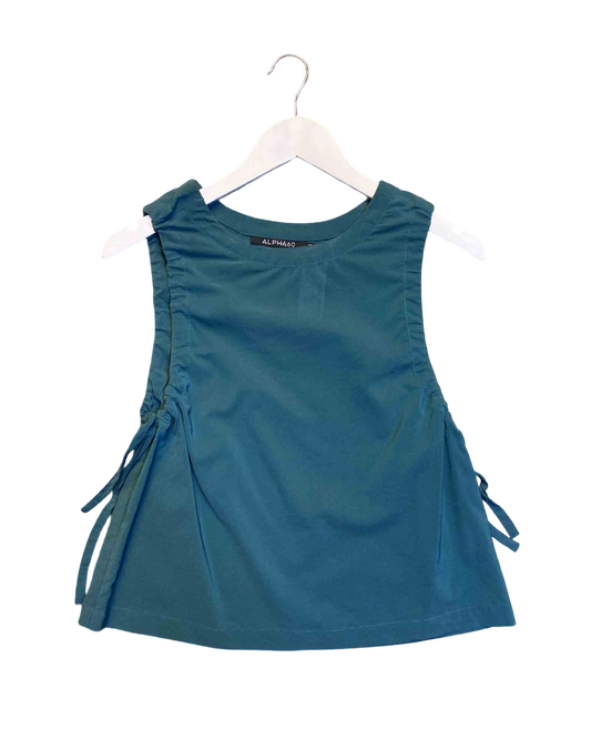 Size XS | Alpha60 Gathered Sleeveless Top