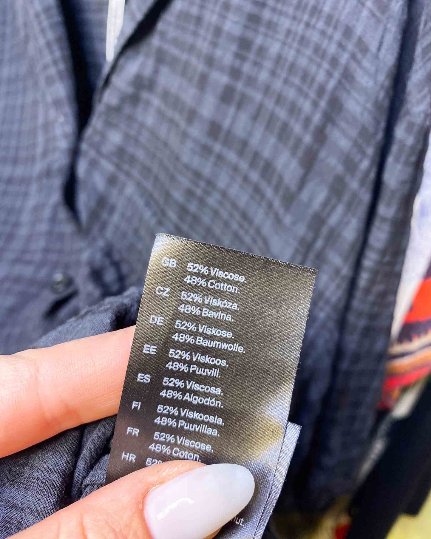 Size XS | COS Seersucker Shirt