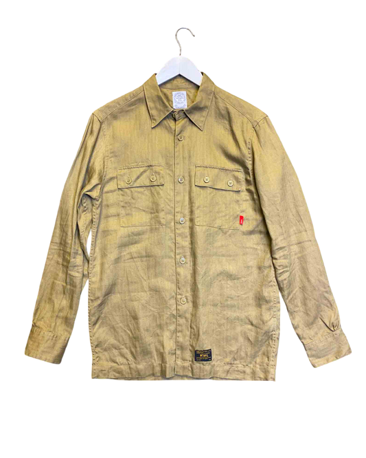 Size M | Wtaps Herringbone Linen Shirt