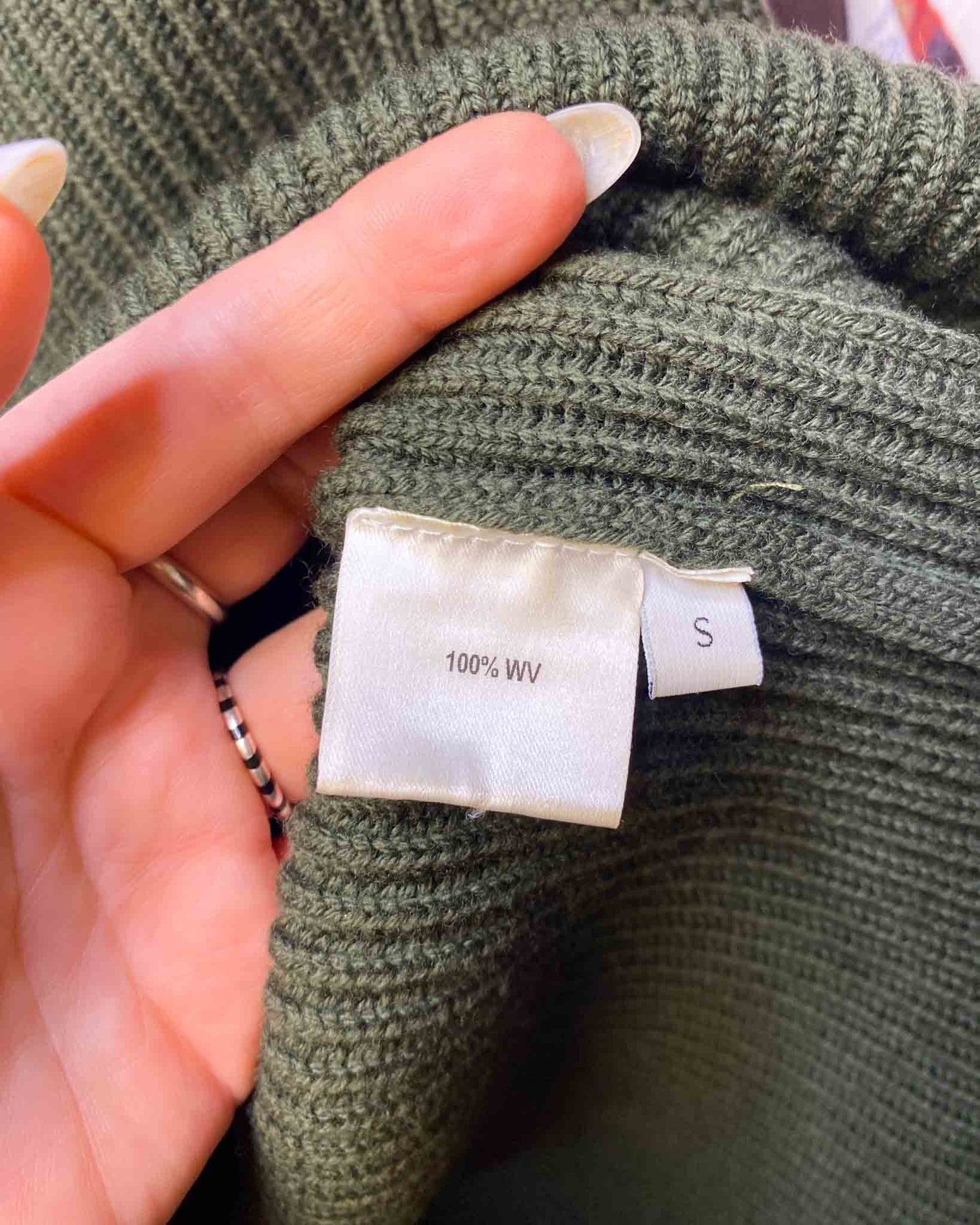 Size S | JW Anderson High Neck Wool Jumper