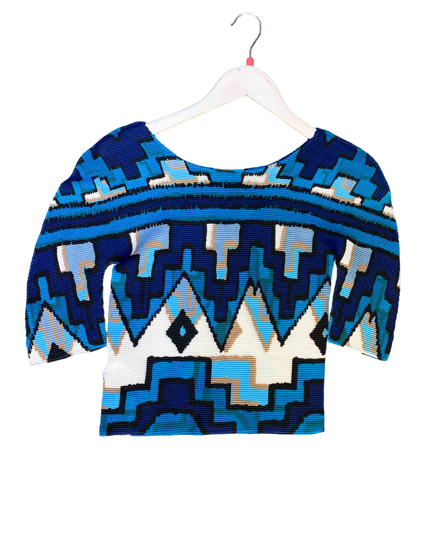 One Size | Issey Miyake Cauliflower Pleated Top With Tags