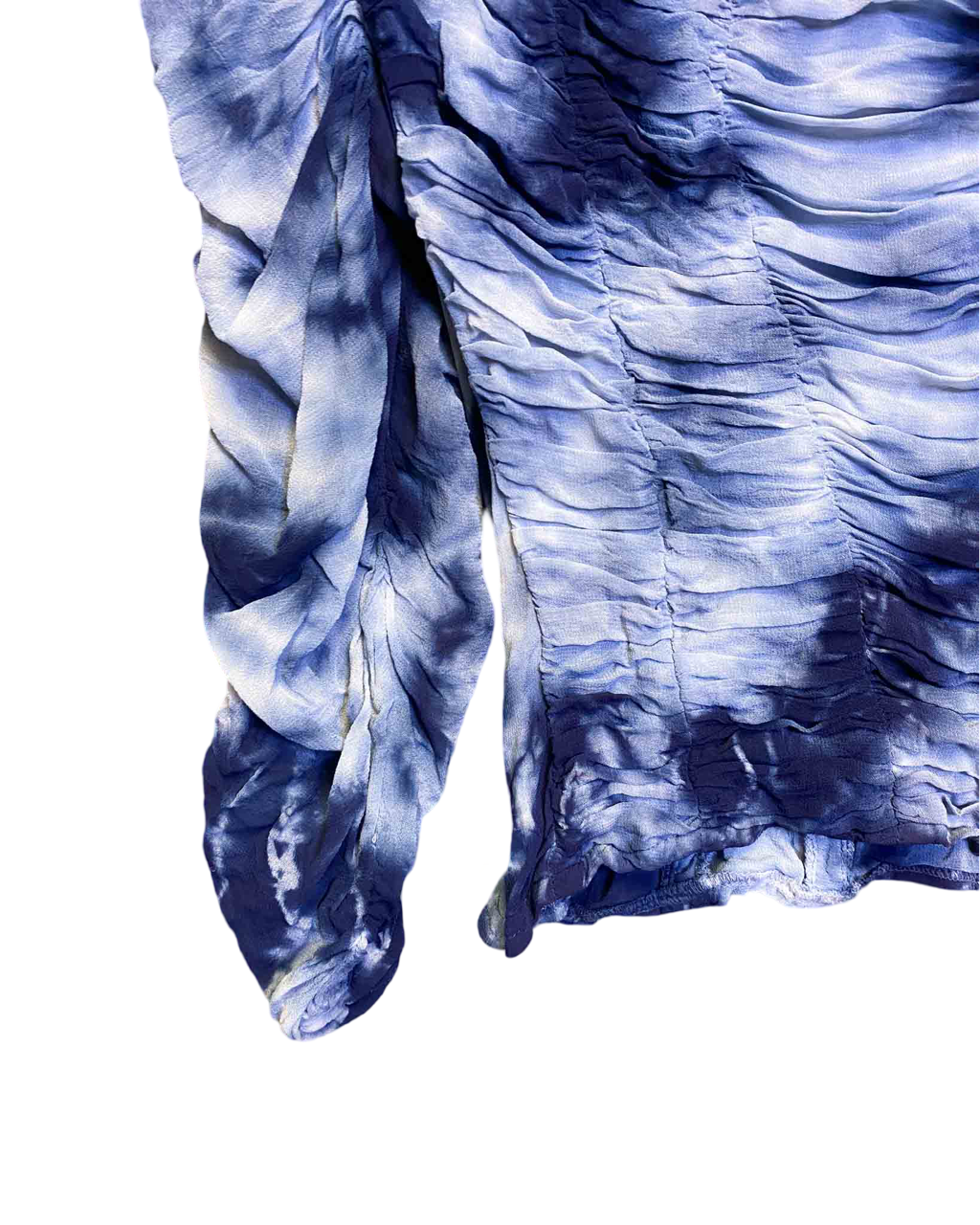 Size S | Miaou Space Dyed Ruche Top