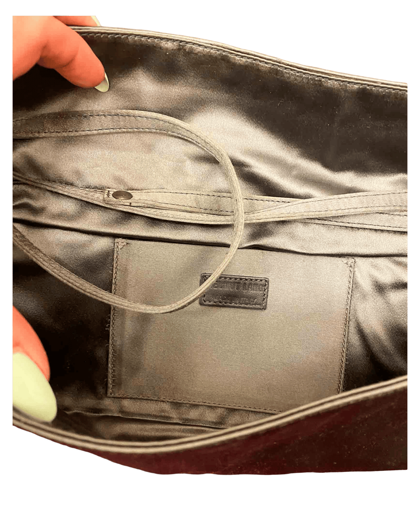 Silver Helmut Lang Bag