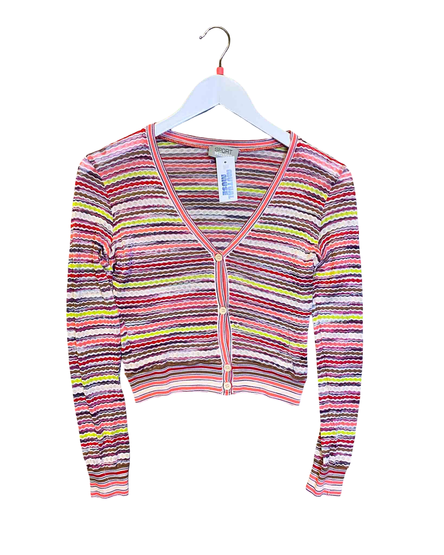 Size 42 (L) | Missoni Sport Lightweight Knit Cardigan