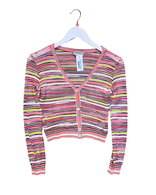 Size 42 (L) | Missoni Sport Lightweight Knit Cardigan