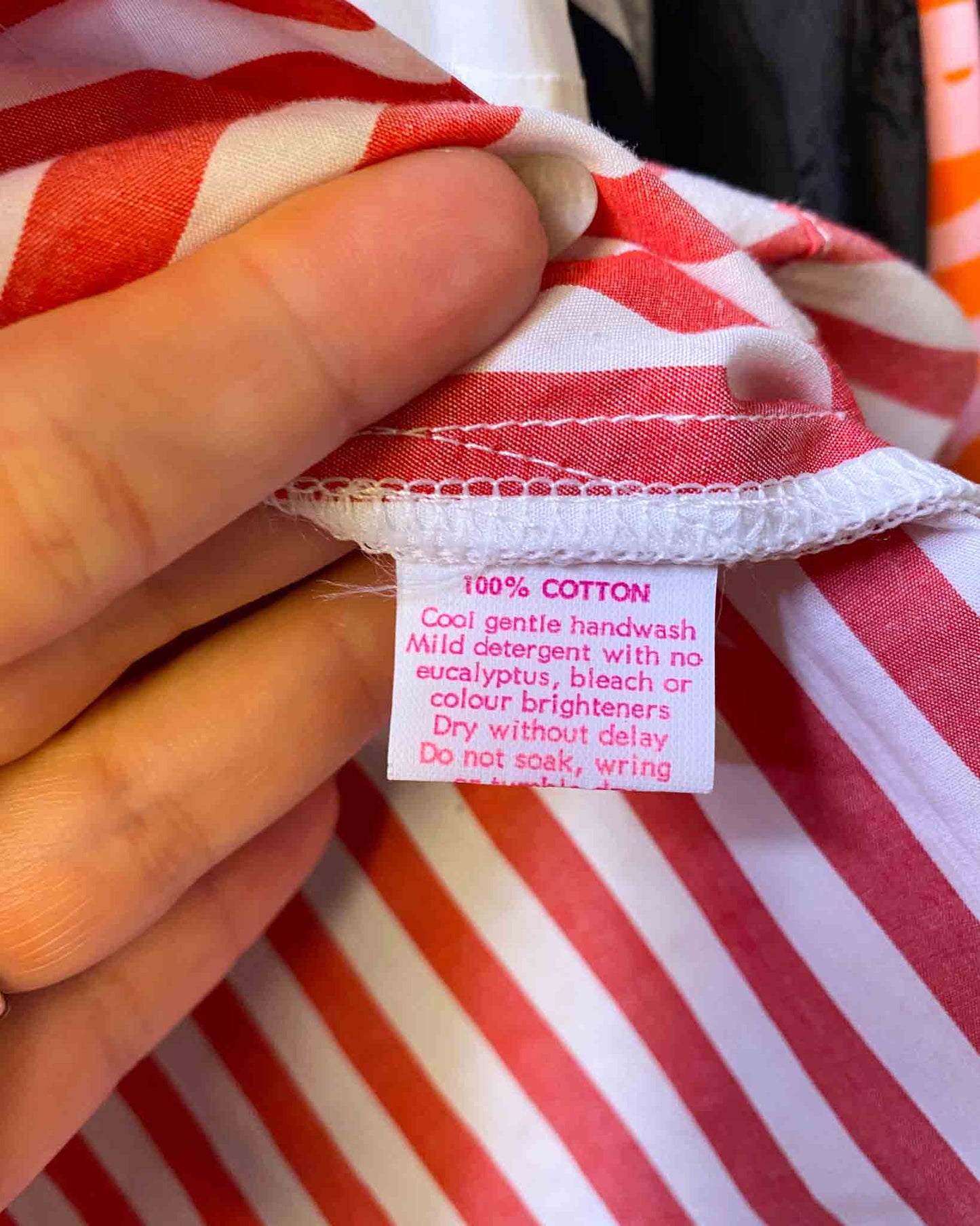 Size 14 | Obus Striped Cotton Shorts