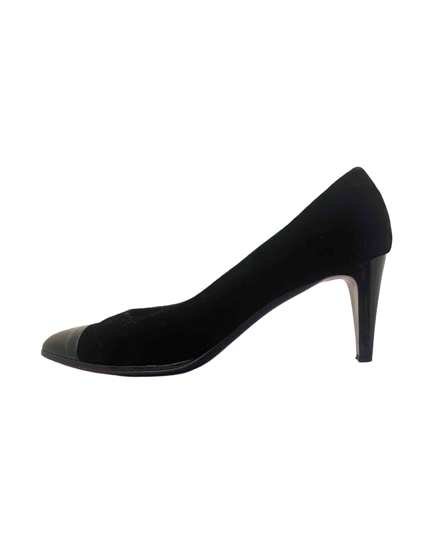 Size 41 | Chanel Patent and Velvet Pumps