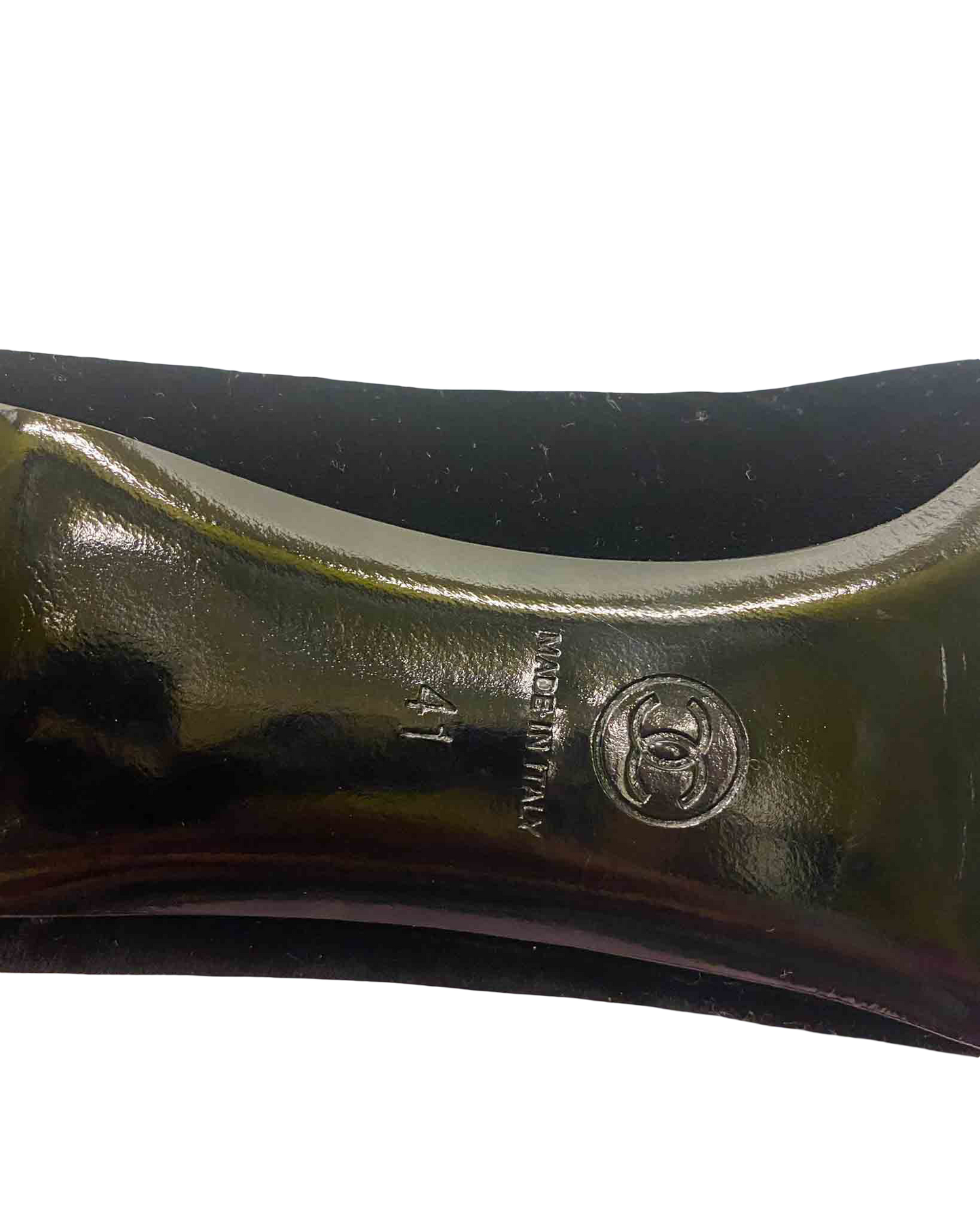 Size 41 | Chanel Patent and Velvet Pumps