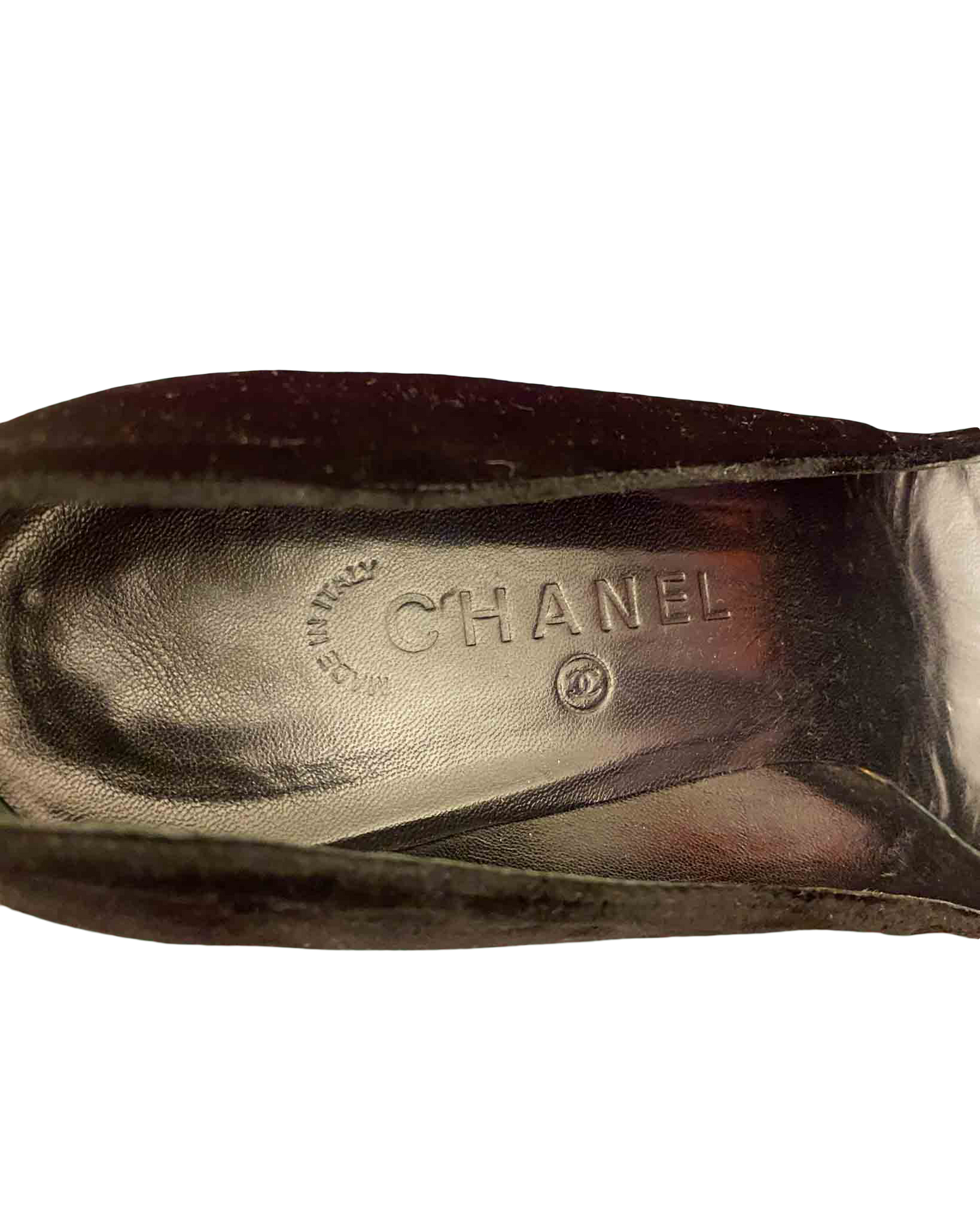 Size 41 | Chanel Patent and Velvet Pumps
