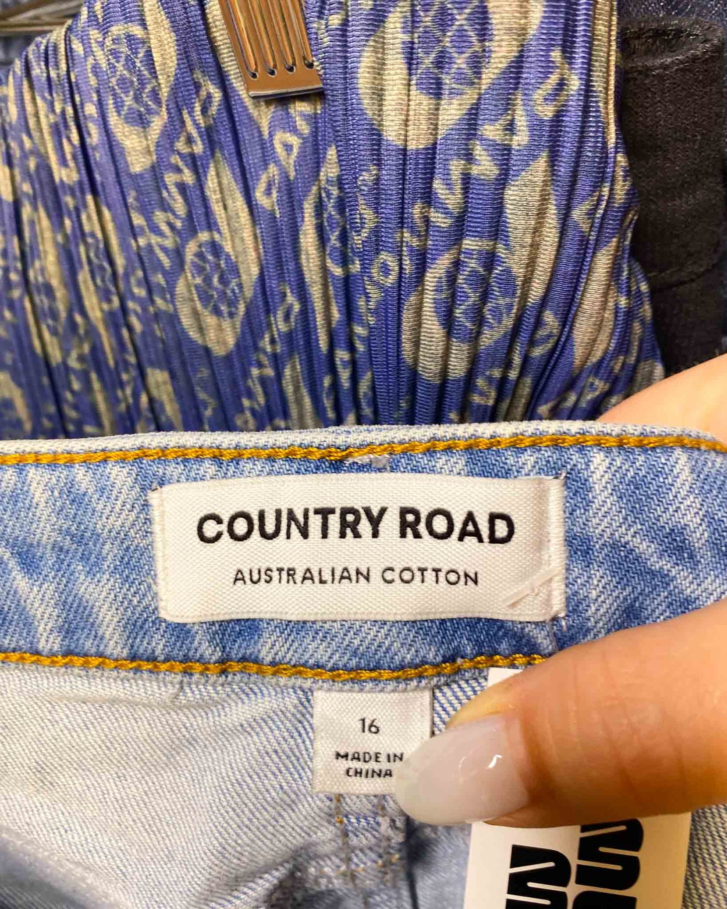 Size 16 | Country Road Denim Maxi Skirt With Tags