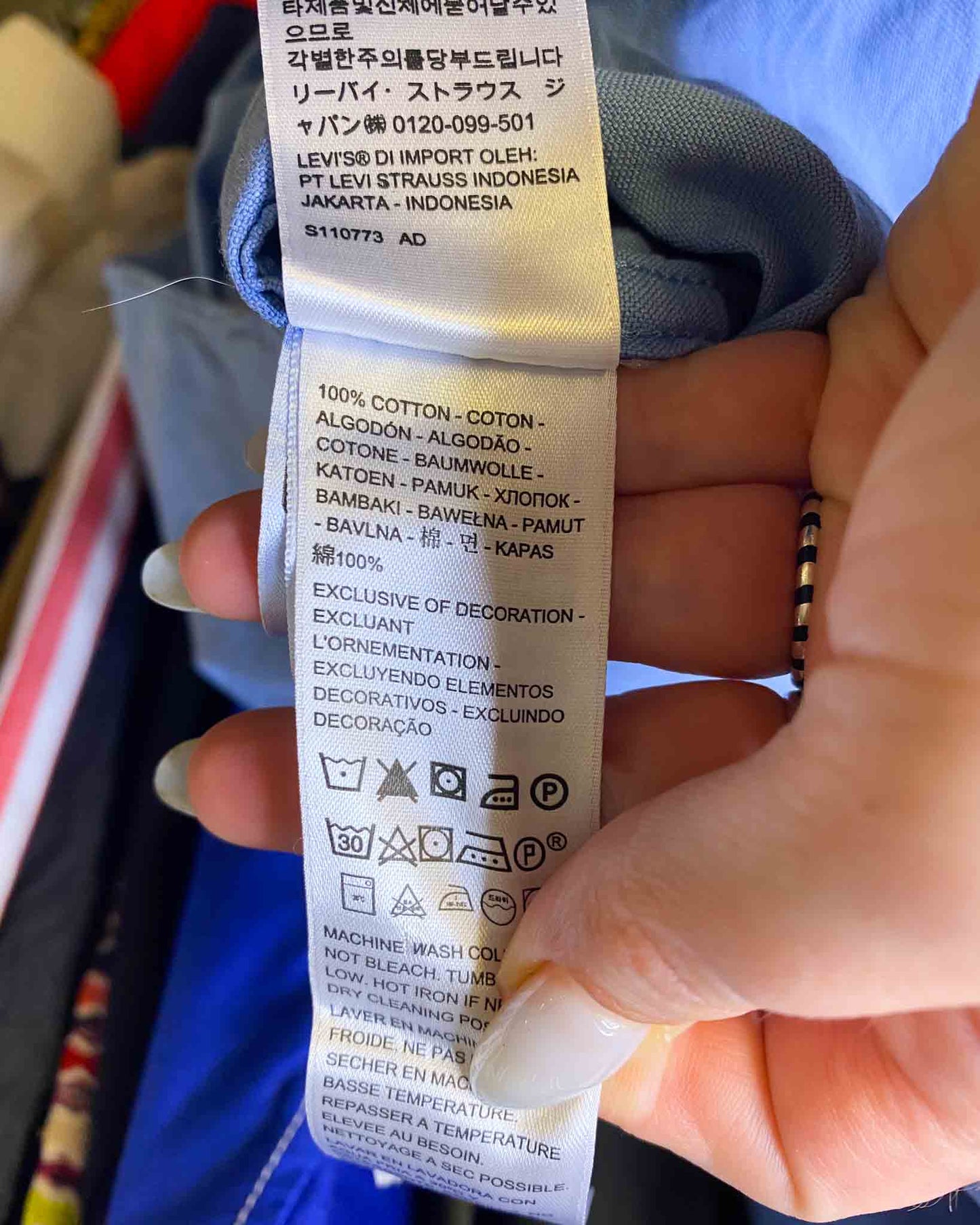 Size XXL | Levi's Cotton Shirt