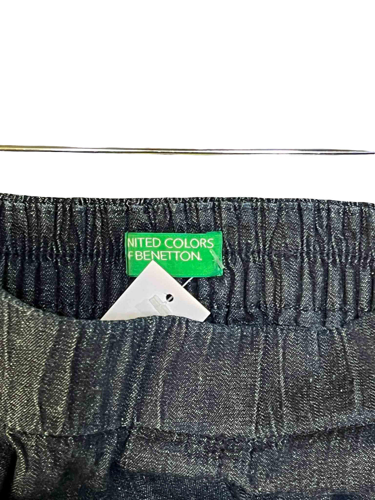 Size L | United Colors of Benetton Denim Wide-Leg Culottes