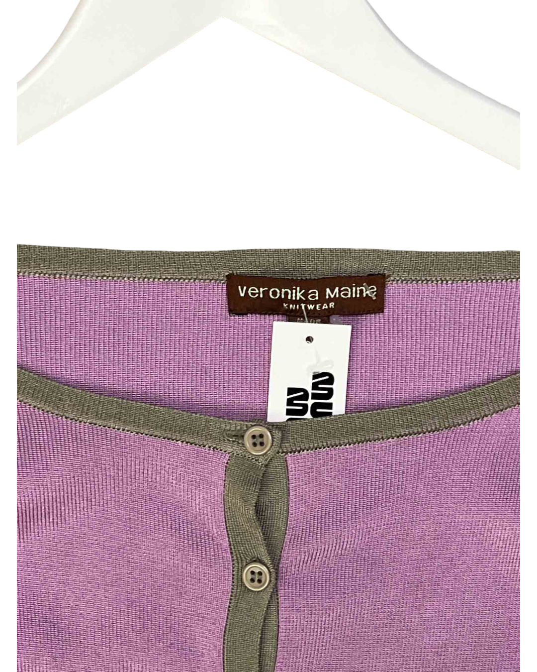 Size S | Y2K Veronika Maine Purple Cardi