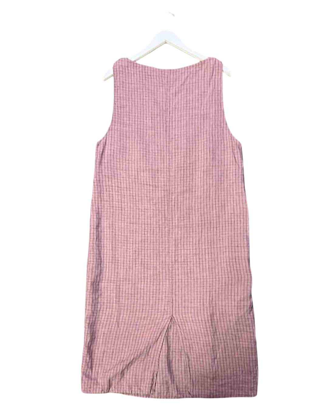 Size XL | Deiji Studios Brown Linen Dress