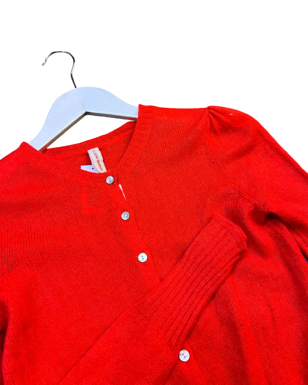 Size S | Polo Jeans Co. Red Cashmere Cardigan