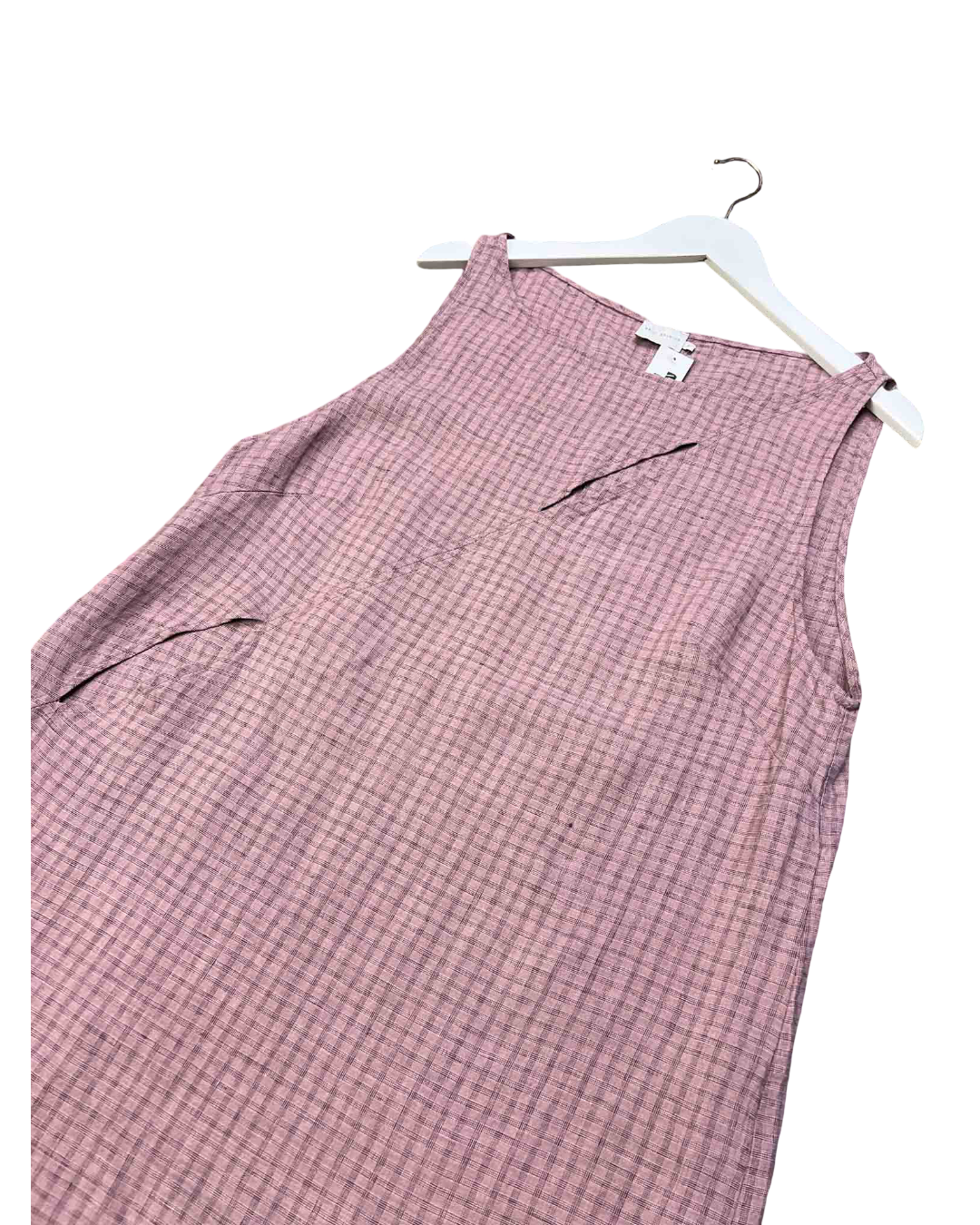 Size XL | Deiji Studios Brown Linen Dress