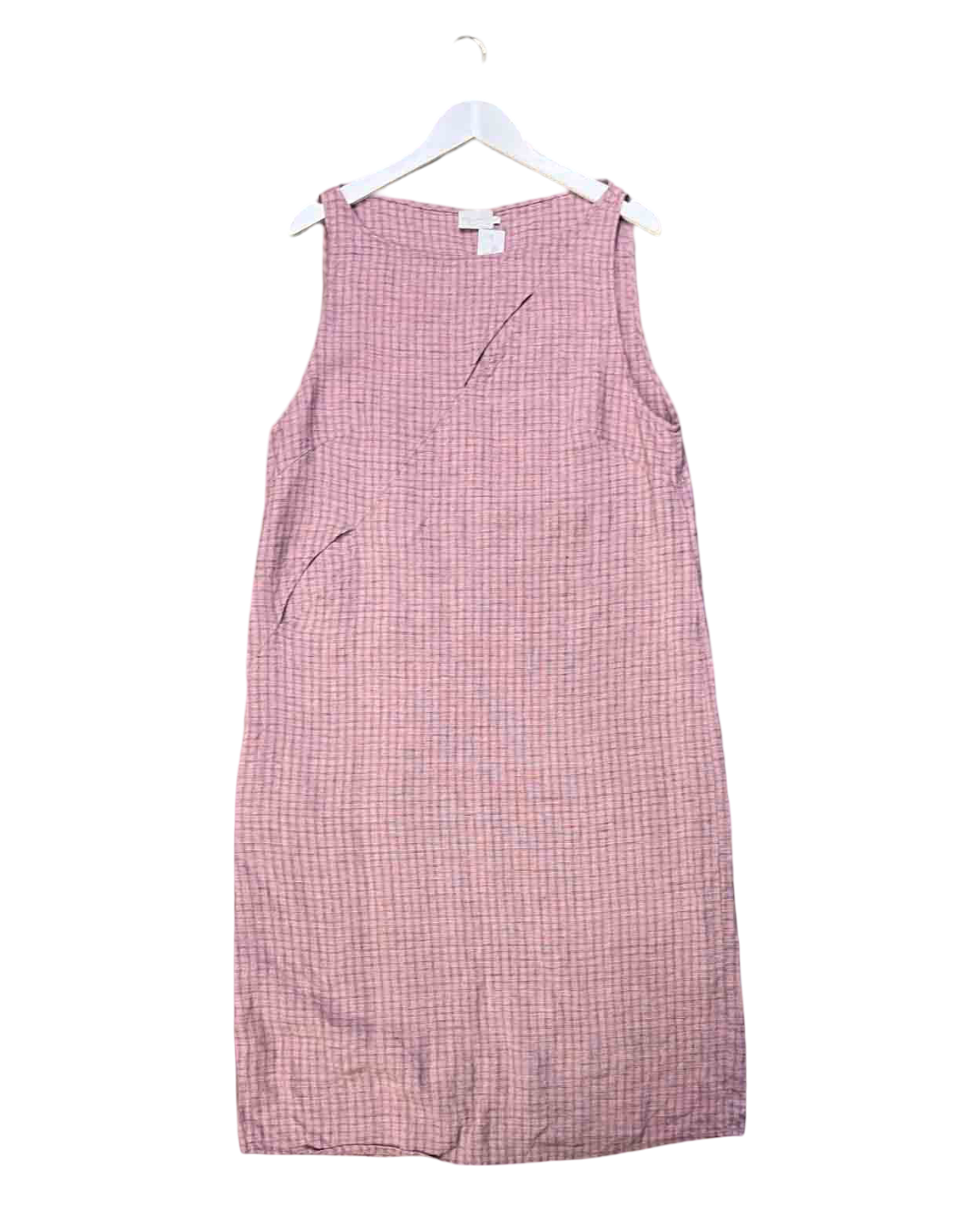Size XL | Deiji Studios Brown Linen Dress