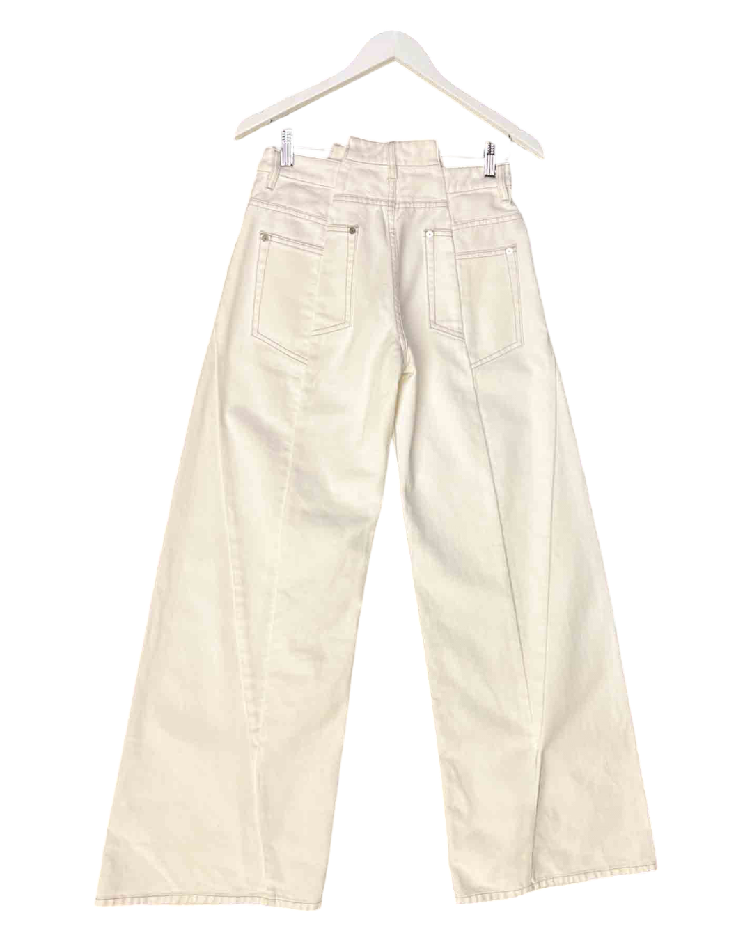 Size 38 (XS) | Maison Margiela White Decortique Jeans NWT