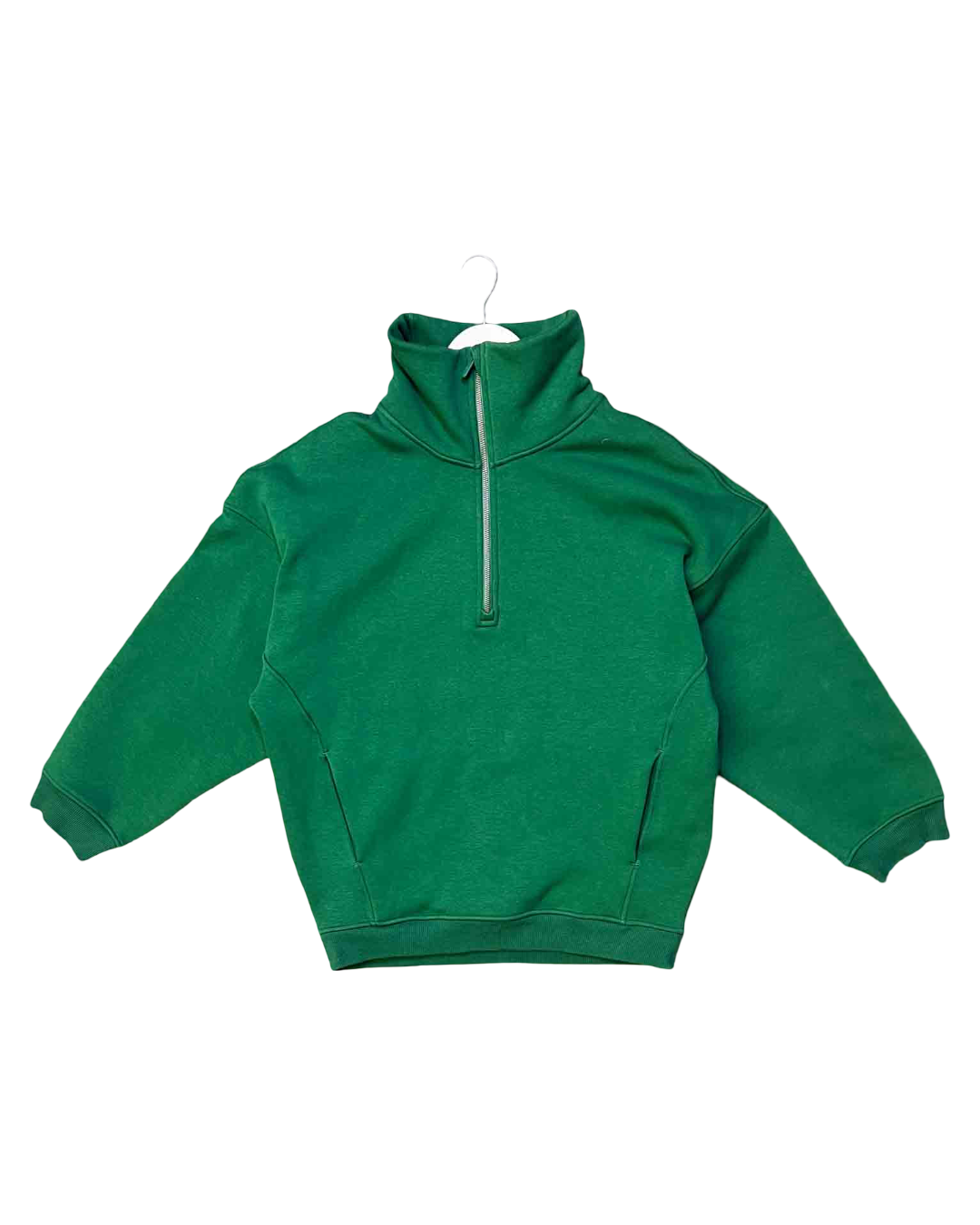 Size XS/S | Lululemon Green Thick Fleece Half-Zip Pullover