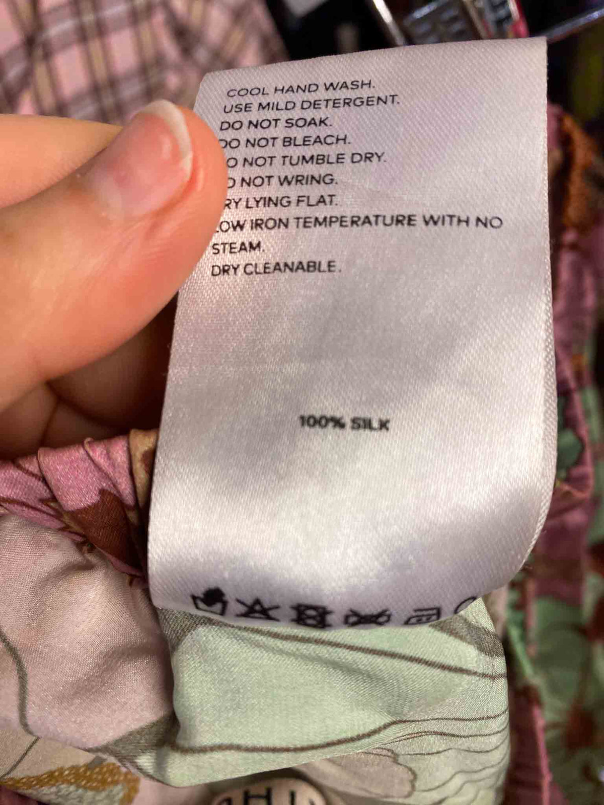 Size 8 | Arthur Pink Floral Silk Pants